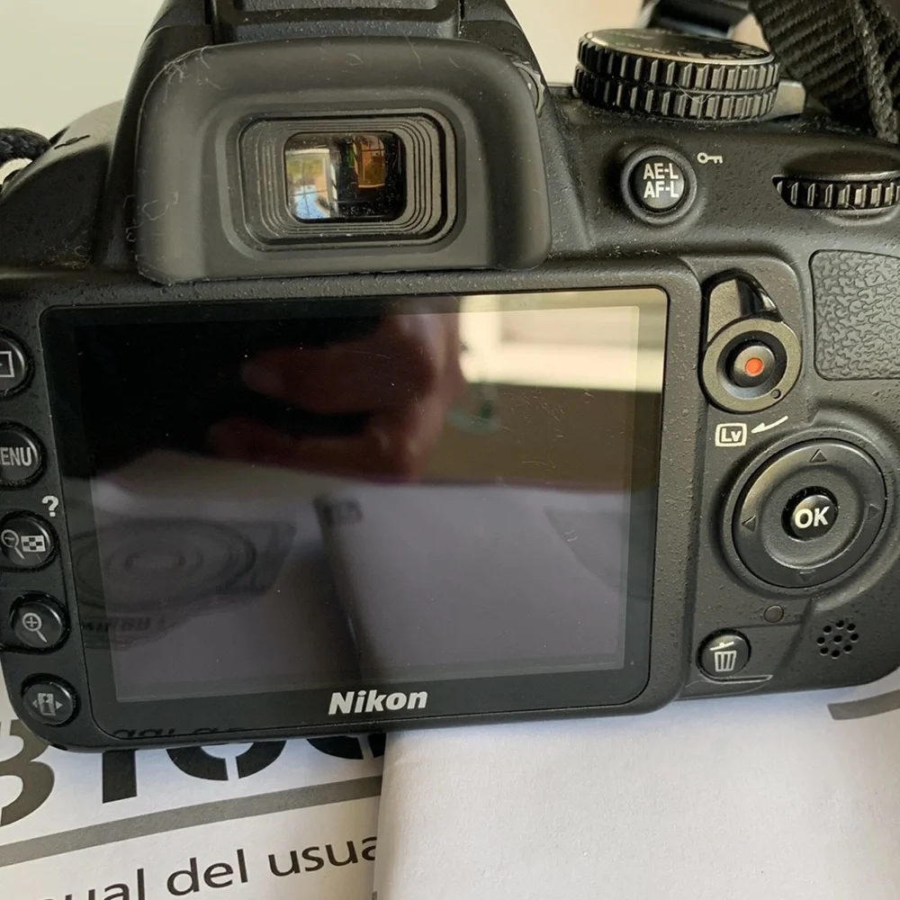Nikon 3100 Digital Camera with lens